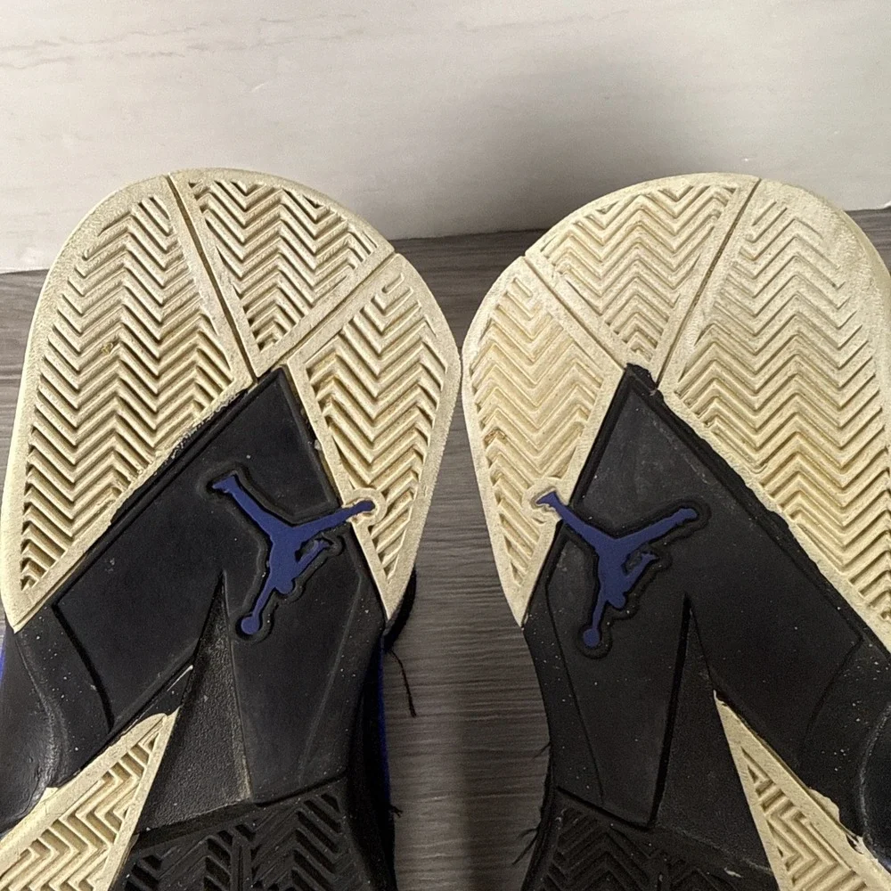Jordan Flight 45 342964-042‎ Black Royal Blue Men's Size 11 Basketball Shoes